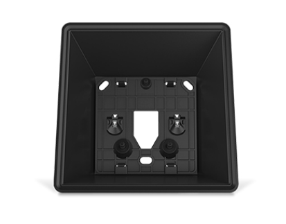 2N 91378803 Aufputzdose Schwarz