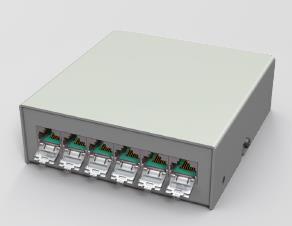 EL fixLink Unterbaupanel Consolidation Point 6 Port (CKVPL0061E)