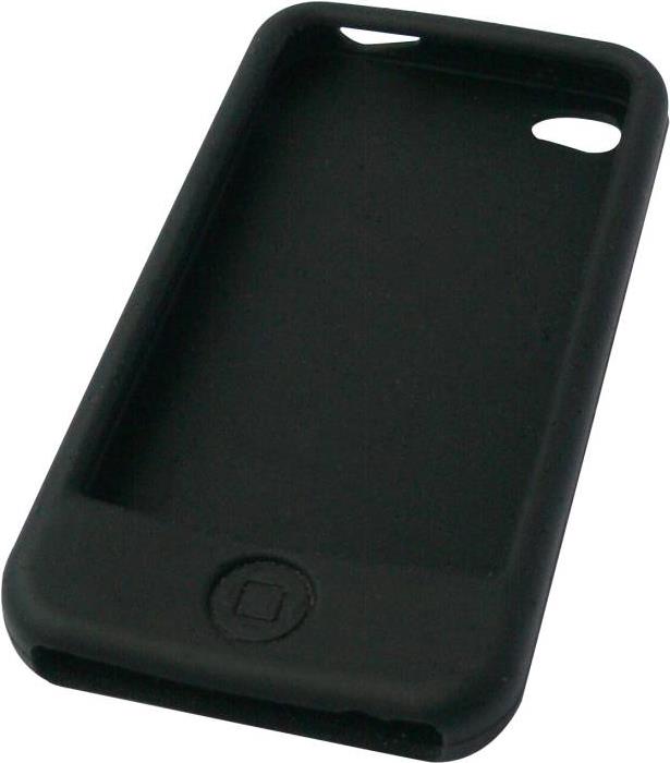 SANDBERG Soft Silikon back case fuer iPhone 4 Schwarz (400-11)