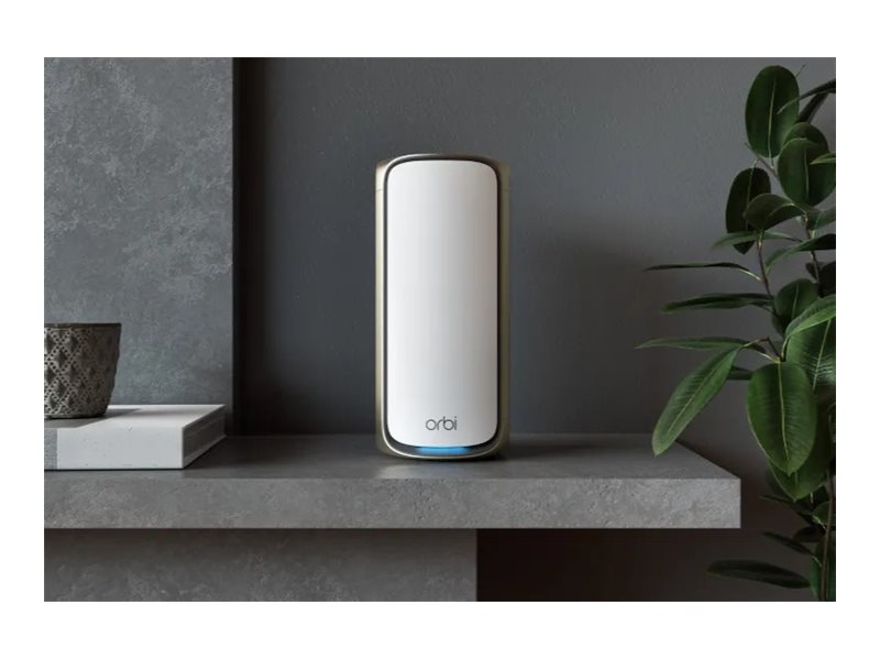 NETGEAR Orbi 970 Series RBE972S Wi-Fi 7 27 Gbps Classic White