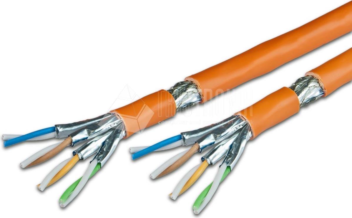 Wirewin VKW SFTP K7 LSOH3 100DXB Netzwerkkabel Orange 100 mCat.7 Rohkabel S/FTP (S-STP) (VKW SFTP K7 LSOH3 100DXB)