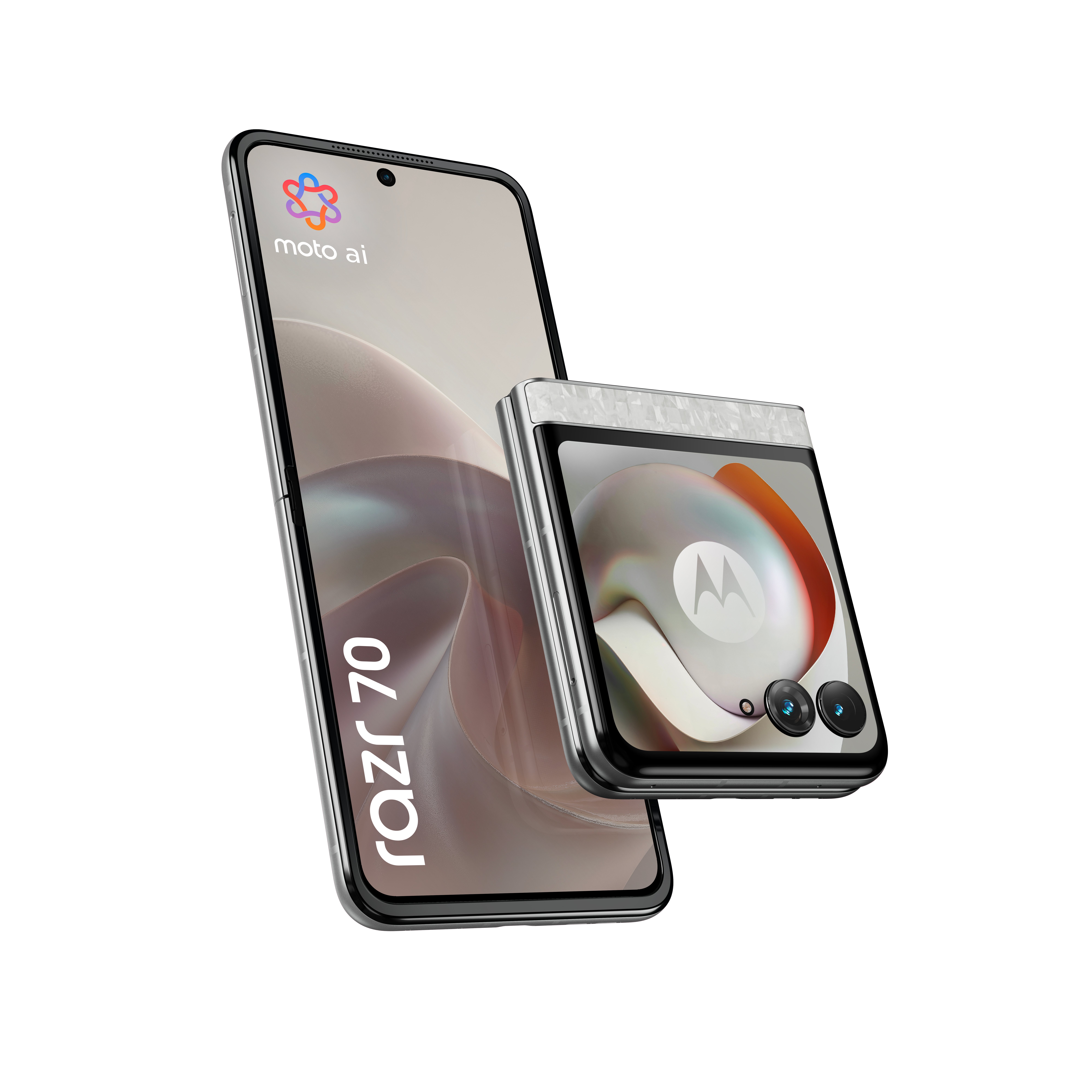 Motorola razr 70 6,9" Klapphandy Android 16 8 GB RAM 256 GB Bright White