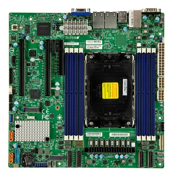 Supermicro MBD-X13SEM-TF Mainboard micro-ATX Sockel LGA 4677 Intel C741 DDR5