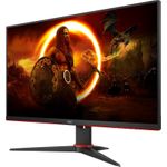 AOC 24G2SAE/BK Computerbildschirm 60,5 cm (23.8" ) 1920 x 1080 Pixel Full HD Schwarz - Rot (24G2SAE/BK)