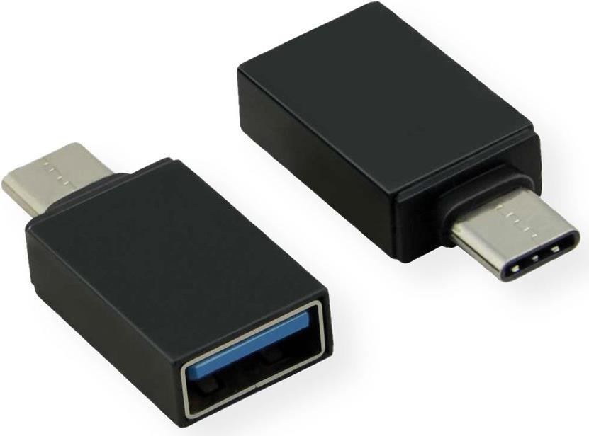 ROLINE 12.03.2997 Kabeladapter USB-C USB-A Schwarz (12.03.2997)