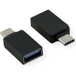 ROLINE 12.03.2997 Kabeladapter USB-C USB-A Schwarz (12.03.2997)