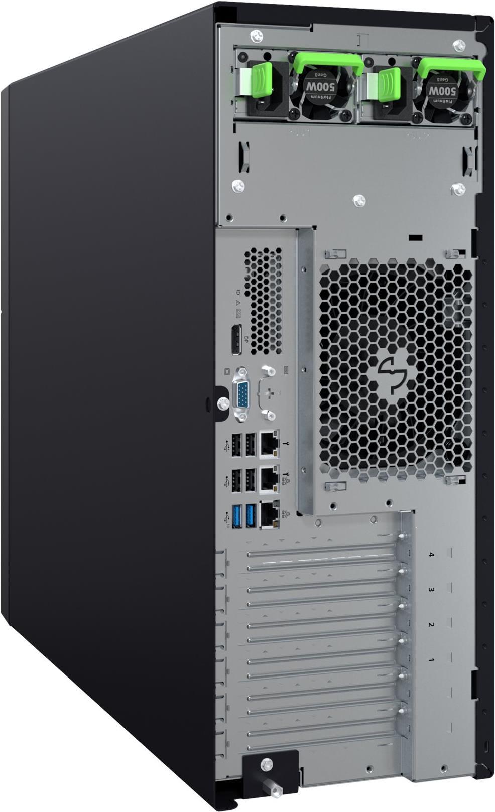 Fujitsu PRIMERGY TX1330 M5 Server Tower Intel Xeon E 3,4 GHz 16 GB DDR4-SDRAM 500 W (VFY:T1335SC021IN)