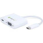 Konverter Kabel Adapter USB-C auf VGA, Typ C USB Aufladeport Hersteller: Techly (IADAP-USB31-VU31)