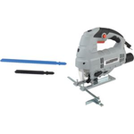 BRÜDER MANNESMANN Elektronik-Pendelhubstichsäge, 800 W 4-fach einstellbarer Pendelhub, werkzeugloser Sägeblatt - 1 Stück (M12781)