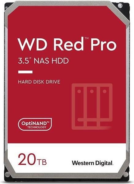 Western Digital HDD Desk Red Pro 20TB 3.5 SATA 512MB (WD201KFGX)