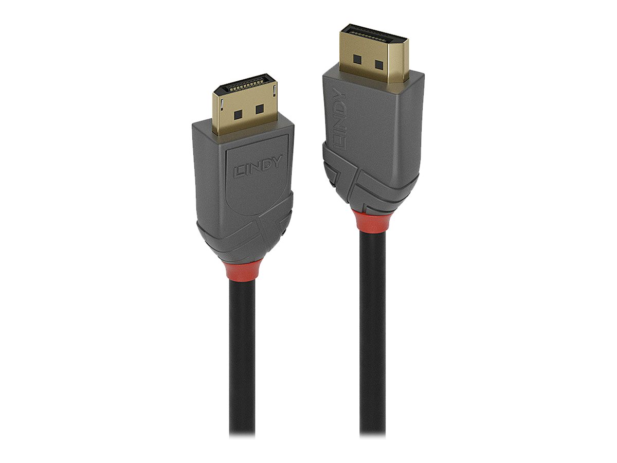 Lindy Anthra Line 36483 DisplayPort-Kabel 3 m DisplayPort 1.4 Schwarz