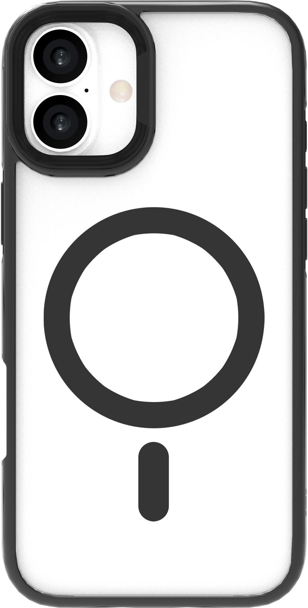 eSTUFF INFINITE HELSINKI iPhone 16 Black Magnetic Stand Cover. (ES67141100)