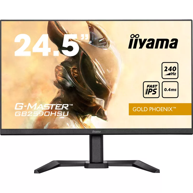 Iiyama Gold Phoenix G-Master GB2790QSU-B5 Gaming-Monitor - 69 cm (27" ), schwarz (matt), QHD, AMD Free-Sync Premium, 240 Hz, 240Hz Panel [Energieklasse F] (GB2790QSU-B5) (B-Ware)