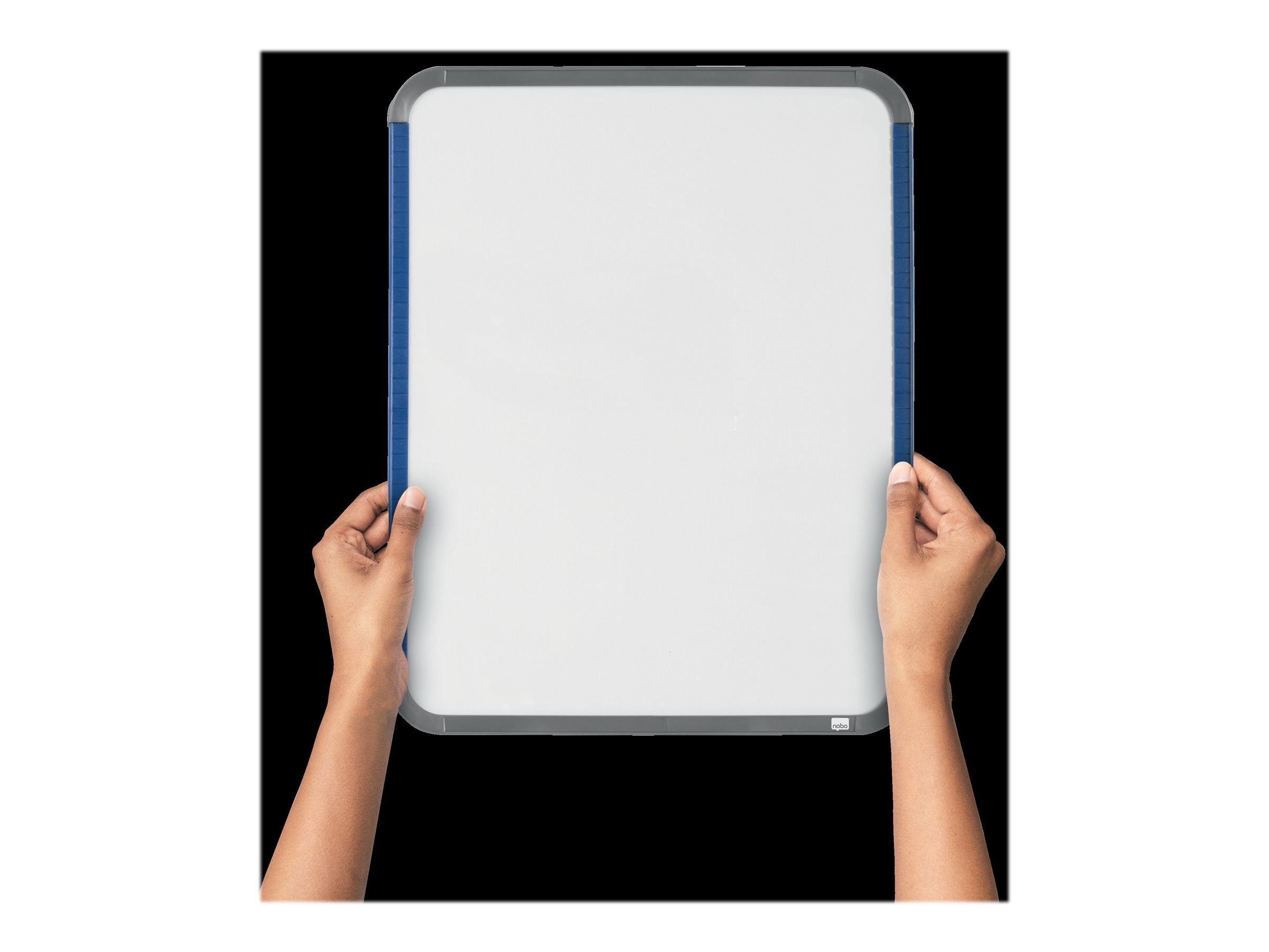 Nobo Slimline QB05442ASTD Whiteboard 36 x 28 cm magnetisch Silber