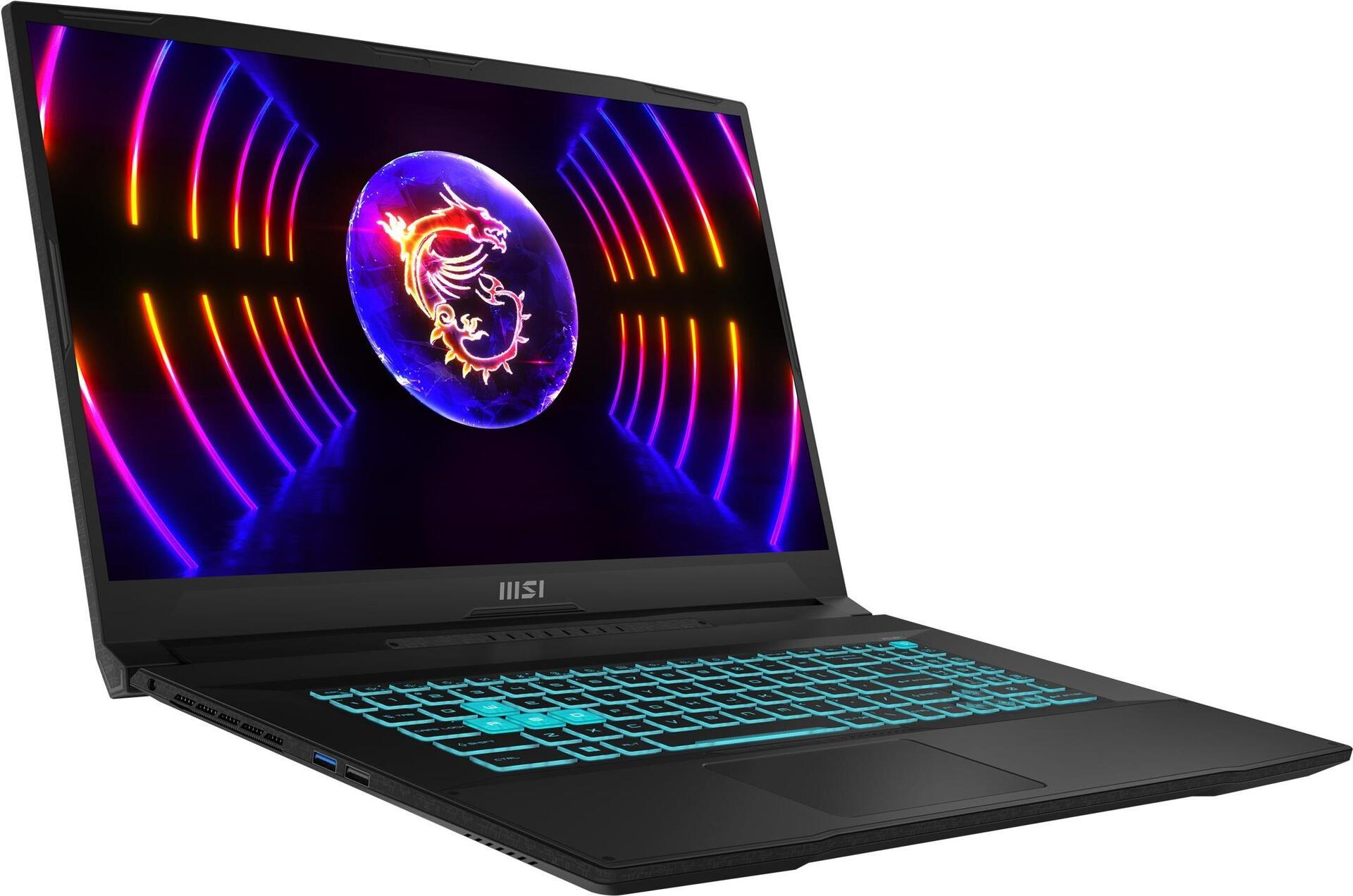 MSI Katana 17 B13VFK-1275 17,3" Gaming-Notebook - schwarz, Intel Core i7-13620H, NVIDIA GeForce RTX 4060, 16 GB DDR5, 1 TB SSD, ohne Betriebssystem (0017L5-1275)