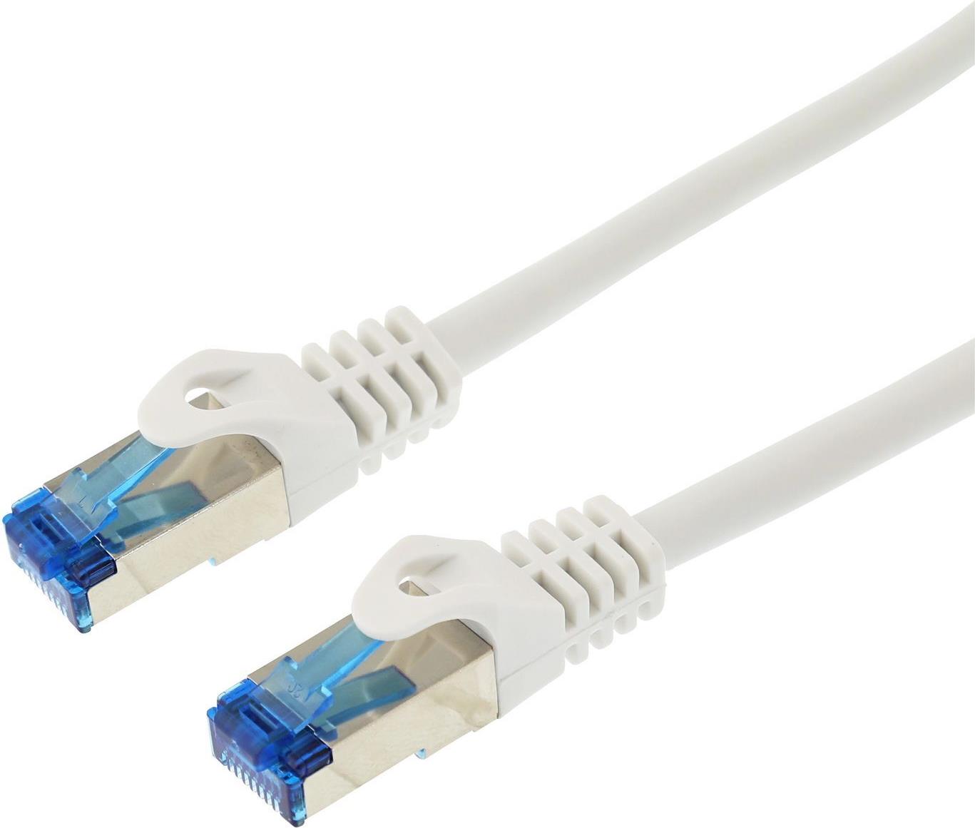 LOGON TCR55SS005W Netzwerkkabel Weiß 0,5 m Cat5e F/UTP (FTP) (TCR55SS005W)