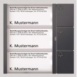 Bus-Tasten-Modul anthrazitgrau BTM 650-03 AG (210004909-00)