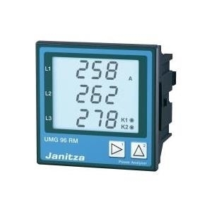 Janitza UMG96RM-E 6-Kanal Netzanalysator UMG96RM-E, Ethernet, mit RCM-Messung Messbereich: L-N: 10 - 300 V/AC L-L: 18 - (5222036)