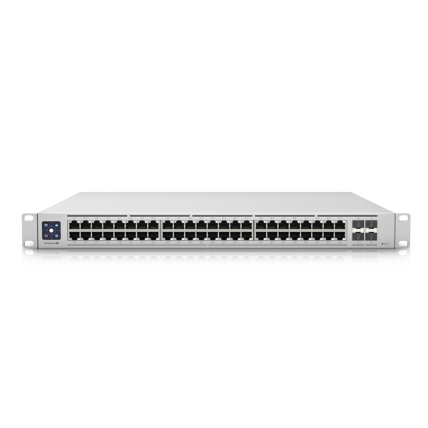 Ubiquiti UniFi USW Enterprise PoE 802.3at Switch, 48x 2.5 Gbit, 4x SFP+ UniFi® Switches _and_ Router (USW-ENTERPRISE-48-POE)
