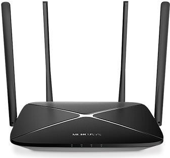 Mercusys AC12G WLAN-Router Gigabit Ethernet Dual-Band (2,4 GHz/5 GHz) 4G Schwarz (AC12G)