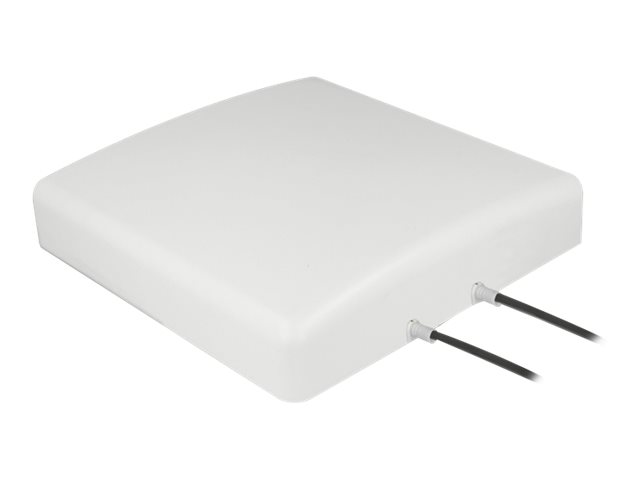 Delock LTE MIMO Antenne 2 x SMA 8 dBi direktional RG-58 10 m Weiß