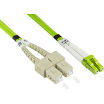Alcasa LW-820LS5 Glasfaserkabel 20 m LSZH OM5 LC SC Grün (LW-820LS5)