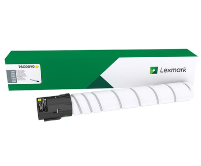 Lexmark 76C00Y0 Original Tonerpatrone Gelb für CS- und CX-92x-Serie