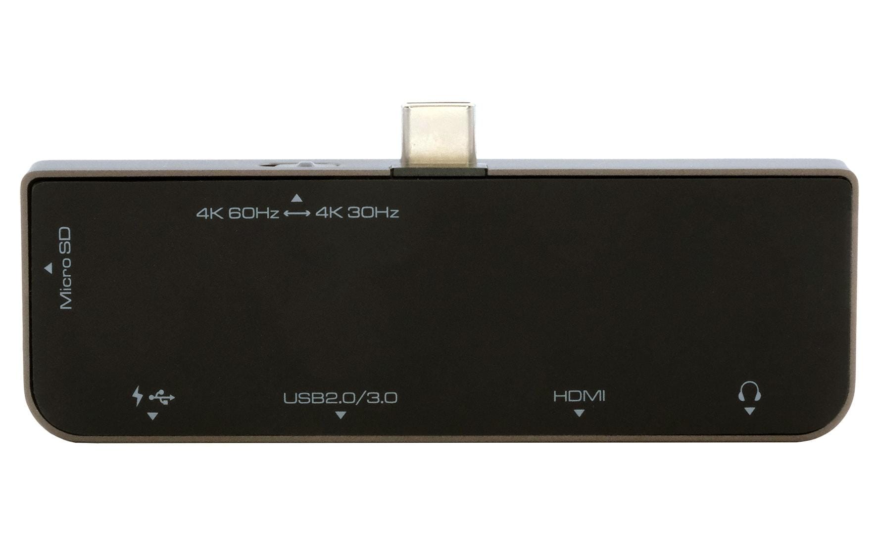 Exsys EX-1222HM Dockingstation USB 3.2 Gen 1 Type-C Anthrazit