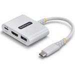 STARTECH 168W-USBC-MULTIPORT USB-C HDMI MULTIPORT HUB WHITE (168W-USBC-MULTIPORT)
