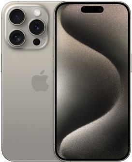 Apple iPhone 15 Pro 15,5 cm (6.1") Dual-SIM iOS 17 5G USB Typ-C 1 TB Titan (MTVF3ZD/A)