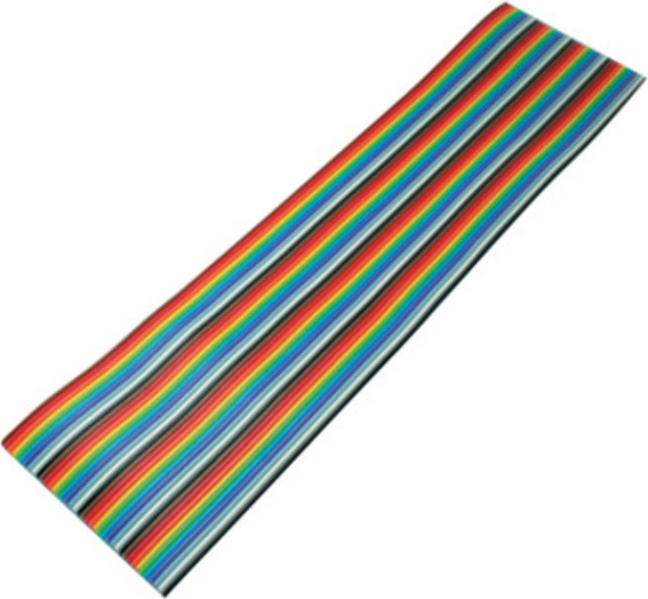 S-CONN S/CONN maximum connectivity Flachkabel, farbig Raster 1,27 mm, 40 pin, 10,0m (79072-10)