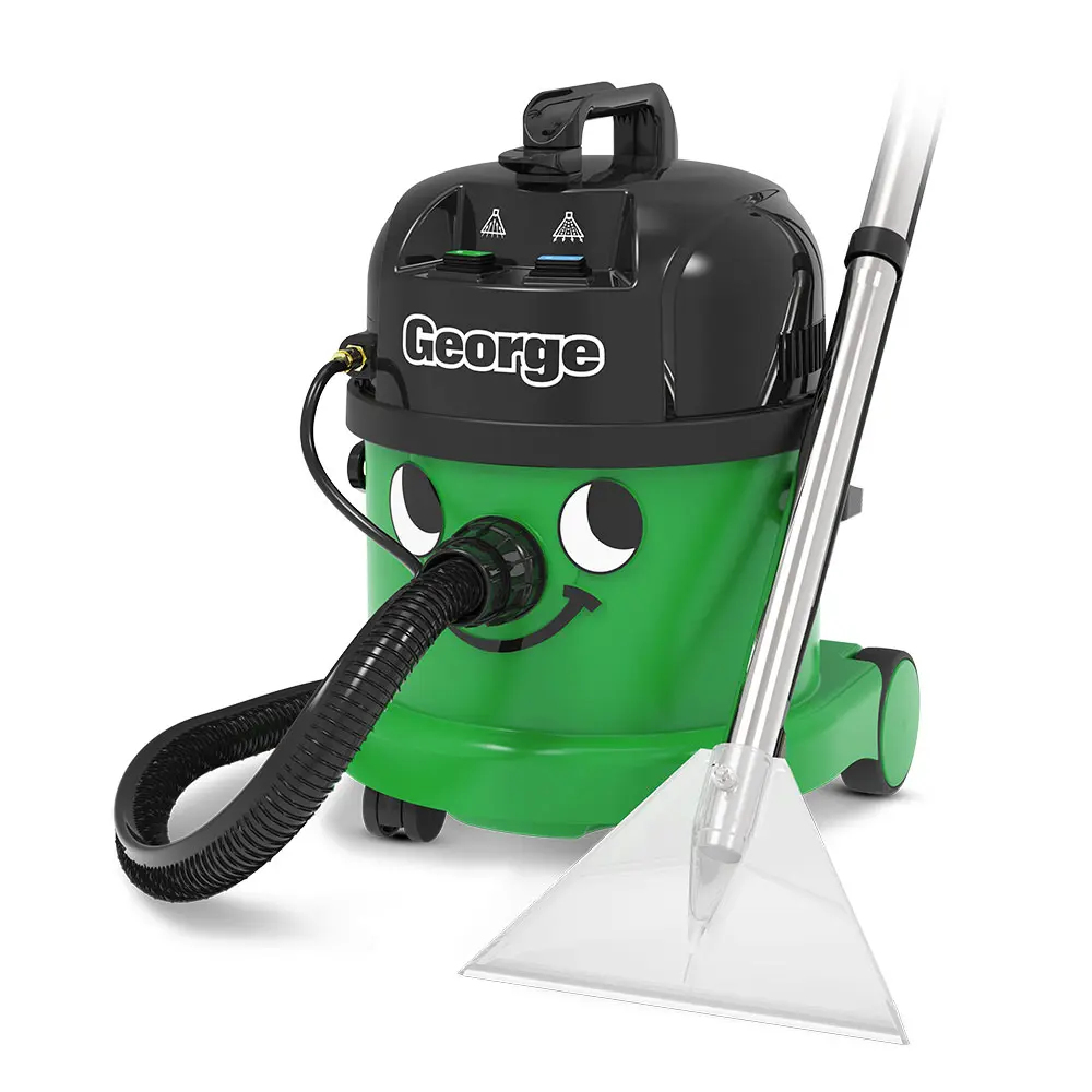 Numatic George GVE370-2 Zylinder-Vakuum 1200 W Trocken & Nass 15 l Schwarz, Grün