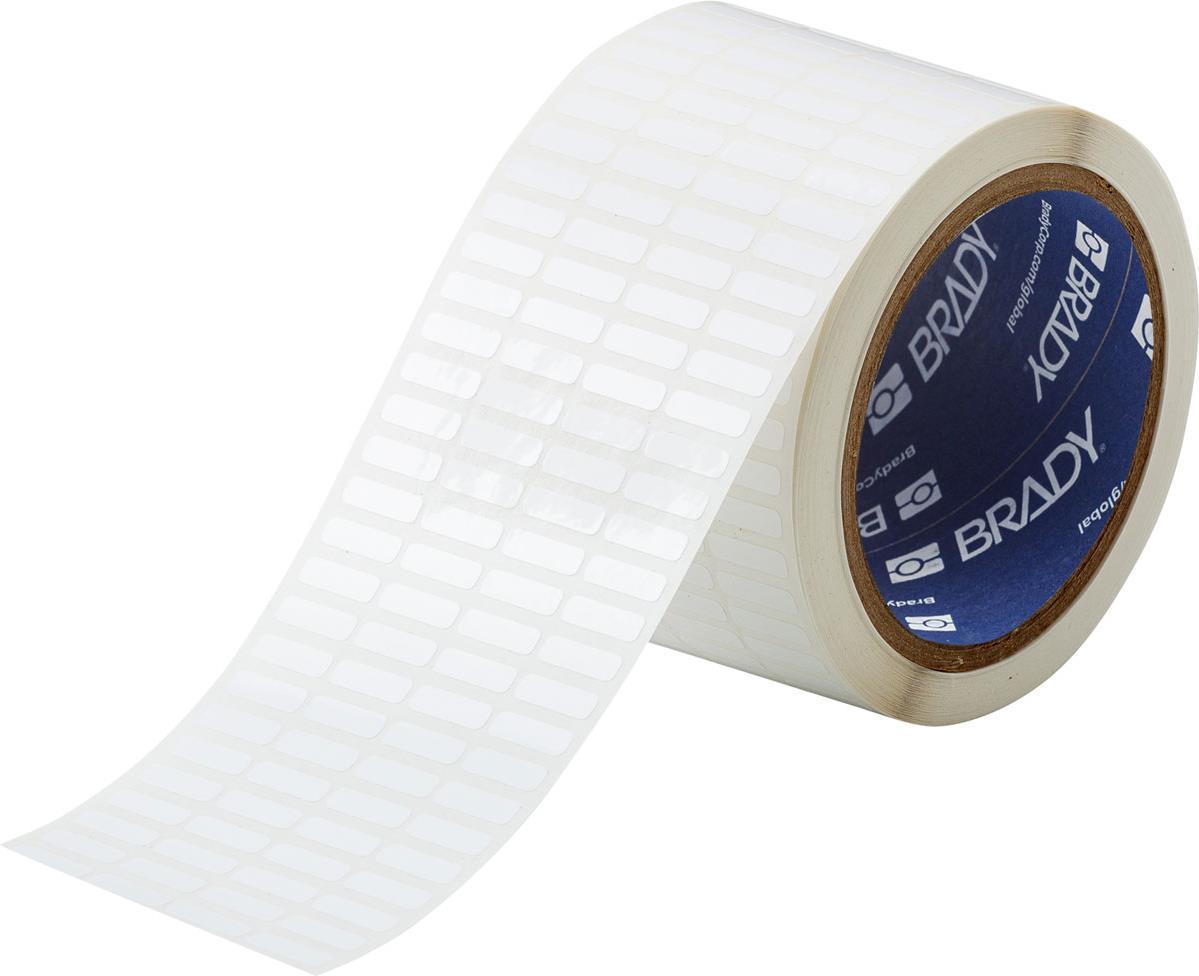 Brady THT-14-473-10 Druckeretikett Weiß Selbstklebendes Druckeretikett (029904)