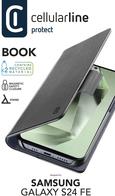 Cellularline Book Case für Samsung S24 FE Black (60947) (geöffnet)