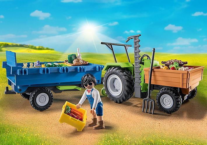 Playmobil Country Traktor mit Hänger (71249)