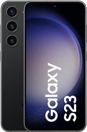 Samsung Galaxy S23 5G 128GB Phantom Black EU 15,5cm (6.1") OLED Display, Android 13, 50MP Triple-Kamera (SM-S911BZKDEUE)
