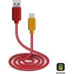 SBS TEPOPCABLELIGR Lightning-Kabel 1 m Rot (TEPOPCABLELIGR)
