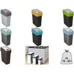 keeeper Abfallbehälter "magne", 10 Liter, nordic-green kompakter Premium Abfallbehälter mit 2-Wege Öffnung: - 1 Stück (1060331500000)