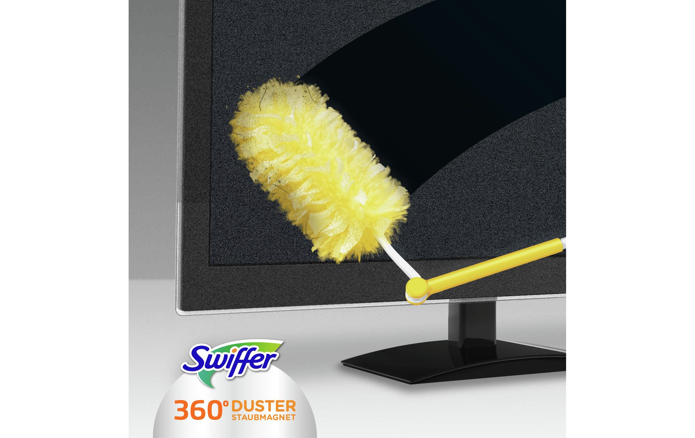 Swiffer Staubmagnet 360° Ersatztücher Nachfüllpack, Gelb