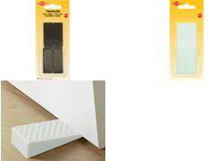 KLEIBER Türkeil, Kunststoff, weiß zum Fixieren von Türen, strapazierfähig, - 1 Stück (52107)