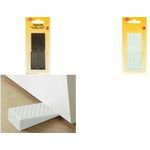 KLEIBER Türkeil, Kunststoff, weiß zum Fixieren von Türen, strapazierfähig, - 1 Stück (52107)