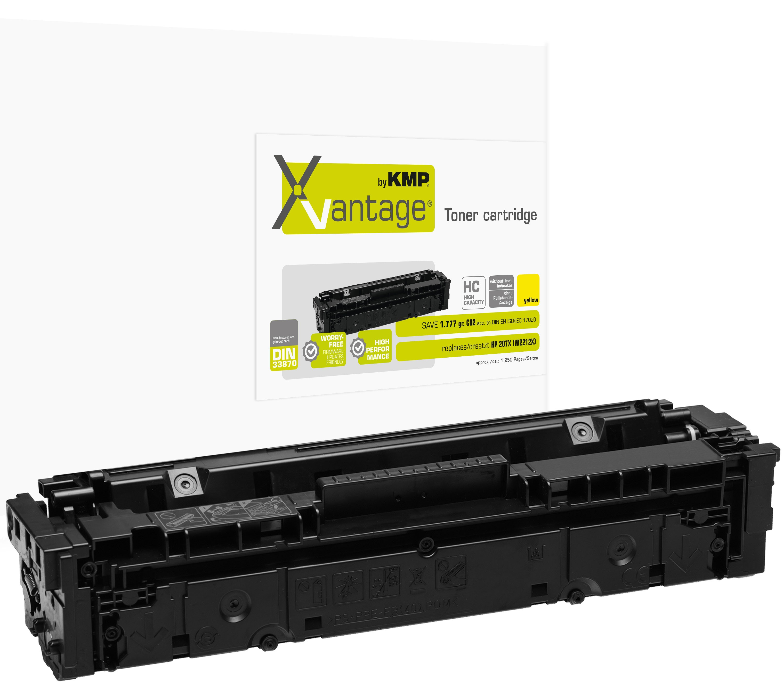 KMP XVantage 2558,3089 Tonerkartusche Gelb