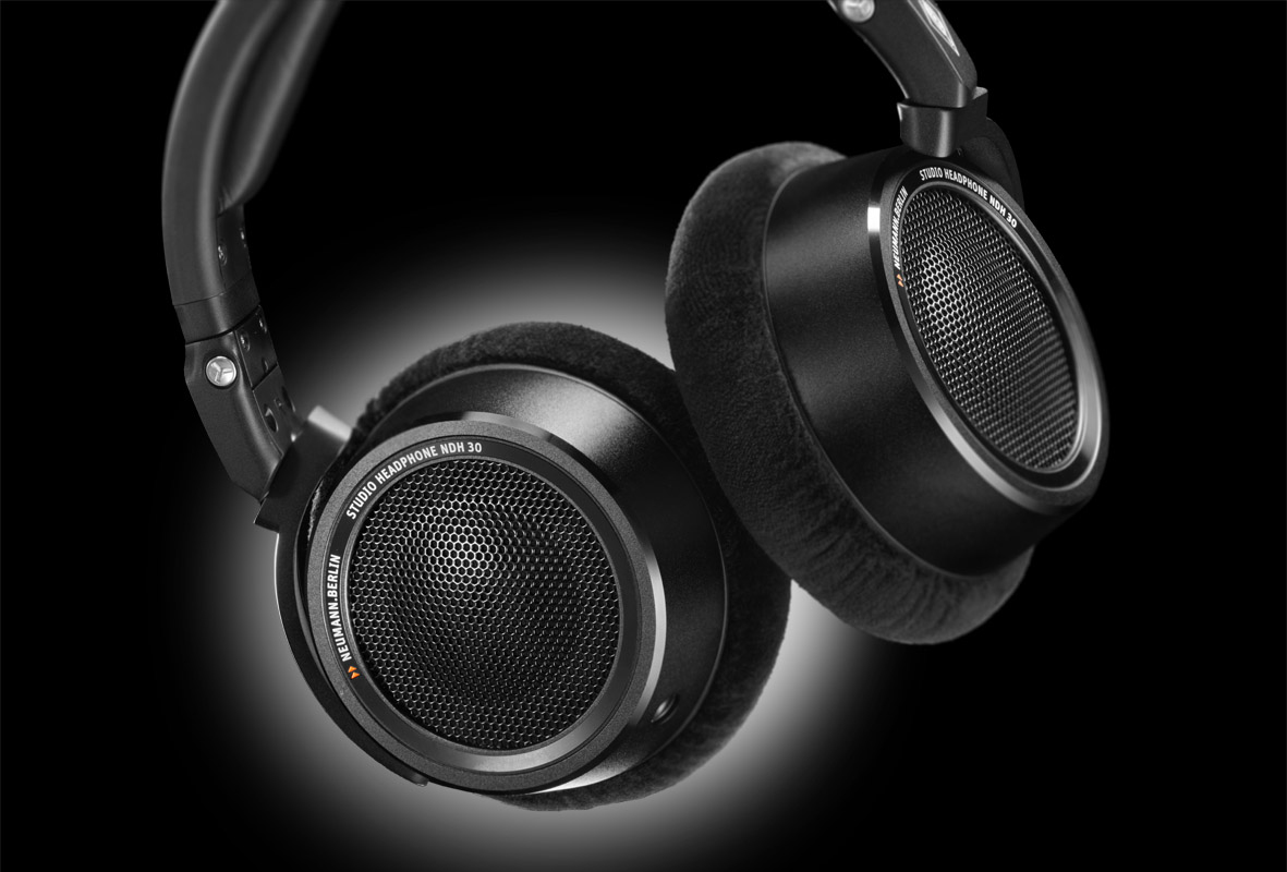 Neumann NDH 30 Black Edition Offene Studio-Kopfhörer 12-34000 Hz Kabelgebunden Schwarz