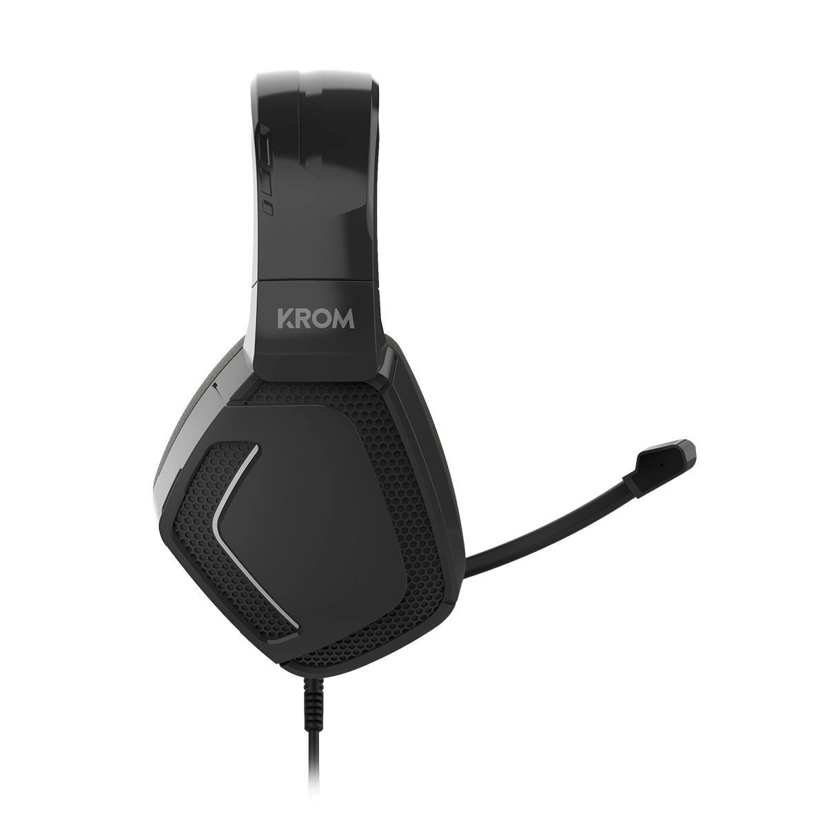 Krom Gaming KOPA PRO Kabelgebundenes Gaming-Headset 3,5 mm Klinke 20–20000 Hz Schwarz