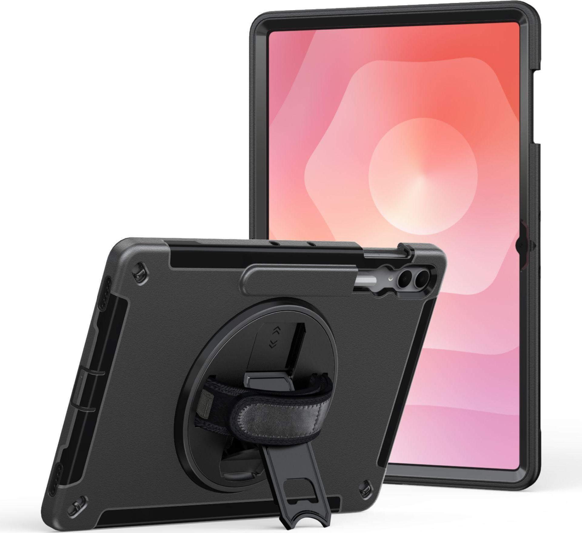 JT Berlin Rugged Kickstand & Handstrap Case| Samsung Galaxy Tab S11 Ultra| schwarz| bulk| (30021)