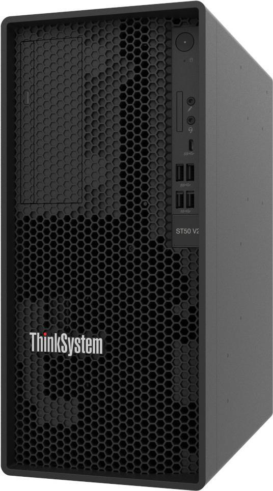 Lenovo ThinkSystem ST50 V2 Server 2000 GB Tower Intel Xeon E 3,1 GHz 8 GB DDR4-SDRAM 500 W (7D8JA02YEA)