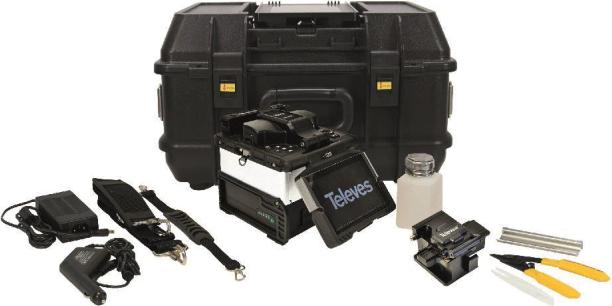 Televes Lichtbogen Spleißgerät mit Zubehör OSSGT (232105)