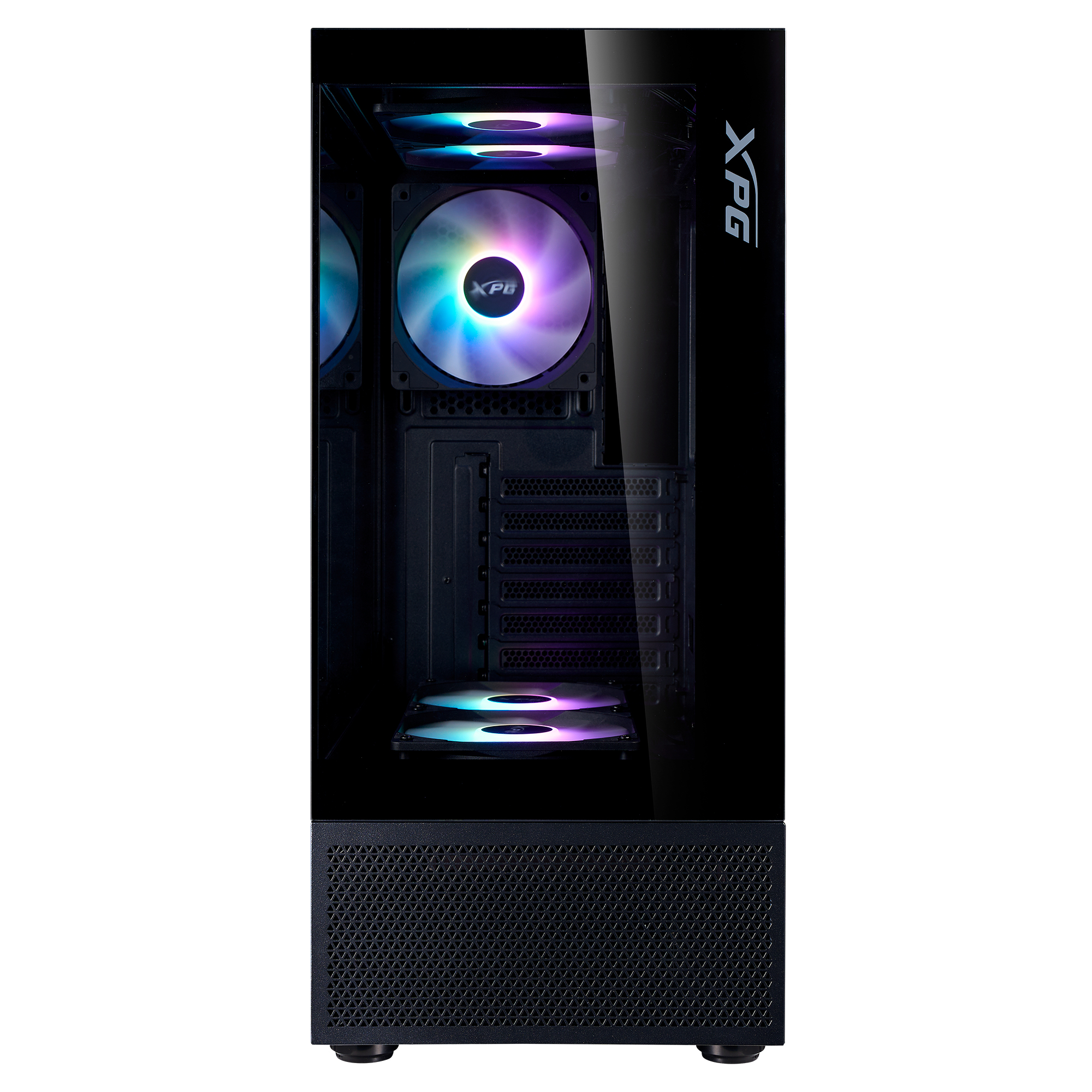 XPG INVADER X MINI Midi Tower Schwarz