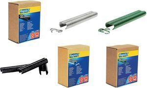 Rapid Zaun-Ringklammern VR22, galvanisiert, Schachtel aus galvanisiertem, verzinktem Stahl, geeignet für die - 1 Stück (40108810)