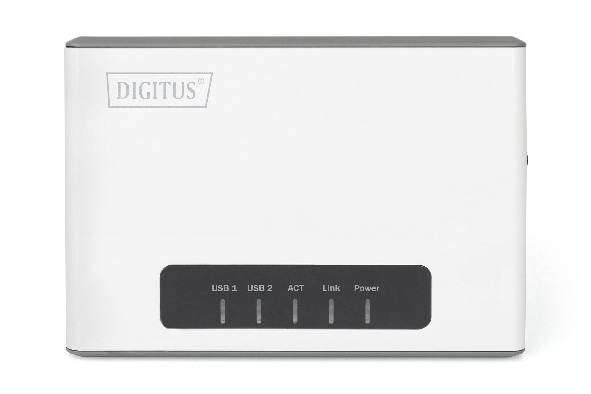 Digitus 2-Port USB 2.0 Wireless Multifunktions-Netzwerkserver 300 Mbps Weiß